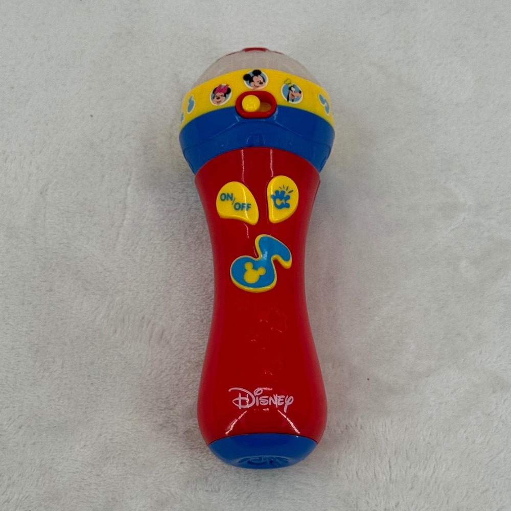 Disney Mickey Minnie Mouse Clubhouse Musical Light Up Toy My First Microphone